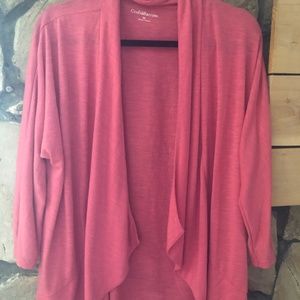 Croft&Barrow Salmon Cardigan